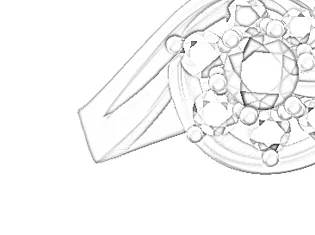 Three traditional rings celebrated in one.