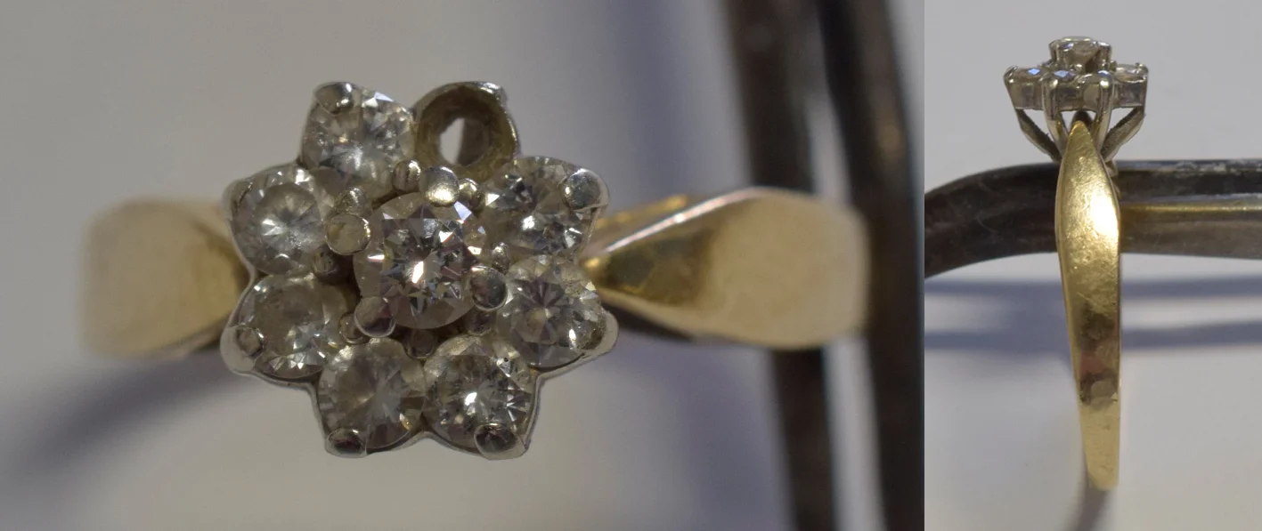 The ring before restoration.