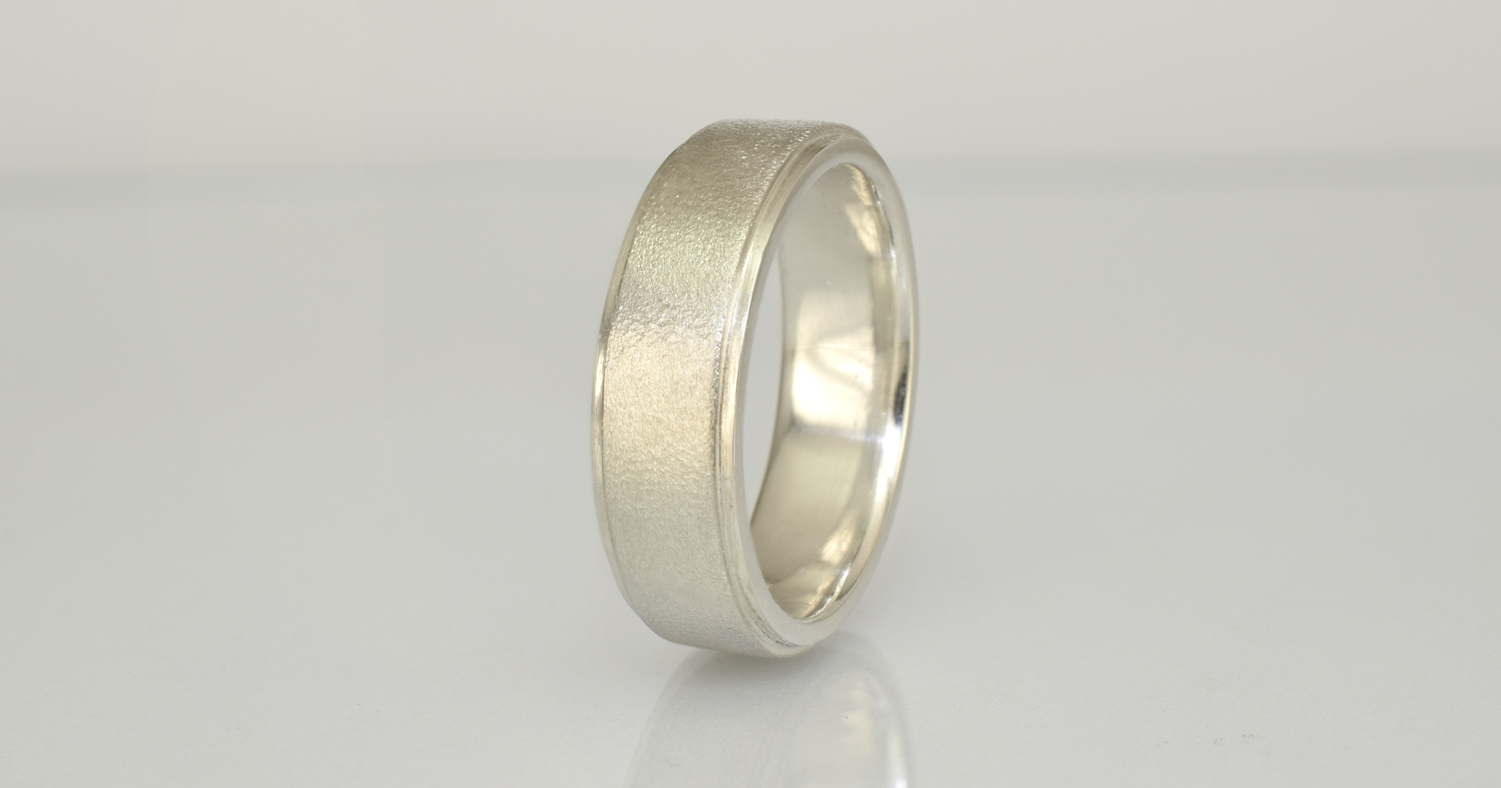  1 - Groom`s palladium sterling silver wedding ring delivery. 