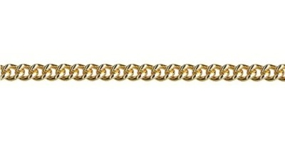 Chain width = 3.50mm Approx. weight 9ct yellow gold for 50cm = 17.06g Available in the following: 9ct yellow : 45, 50, 55, 60, 70cm 