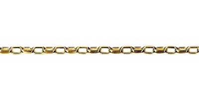 Chain width = 2.40mm Approx. weight 9ct yellow gold for 50cm = 4.54g Available in the following: 9ct yellow : 40, 45, 50cm