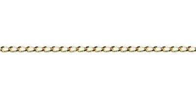 Chain width = 1.8mm Approx. weight 9ct yellow gold for 50cm = 3.4g Available in the following: 9ct yellow : 40, 45, 50, 55, 60cm