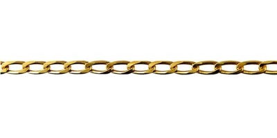 Chain width = 2.7mm Approx. weight 9ct yellow gold for 50cm = 7.69g Available in the following: 9ct yellow : 50, 55, 60cm