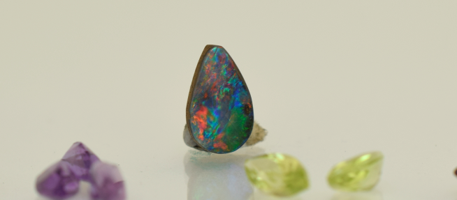 Boulder Opal suitable for cutting to size.
