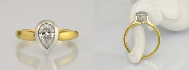 The band and gallery we would apply to his ring.