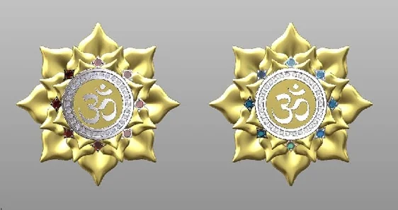 Deciding the gem colour.