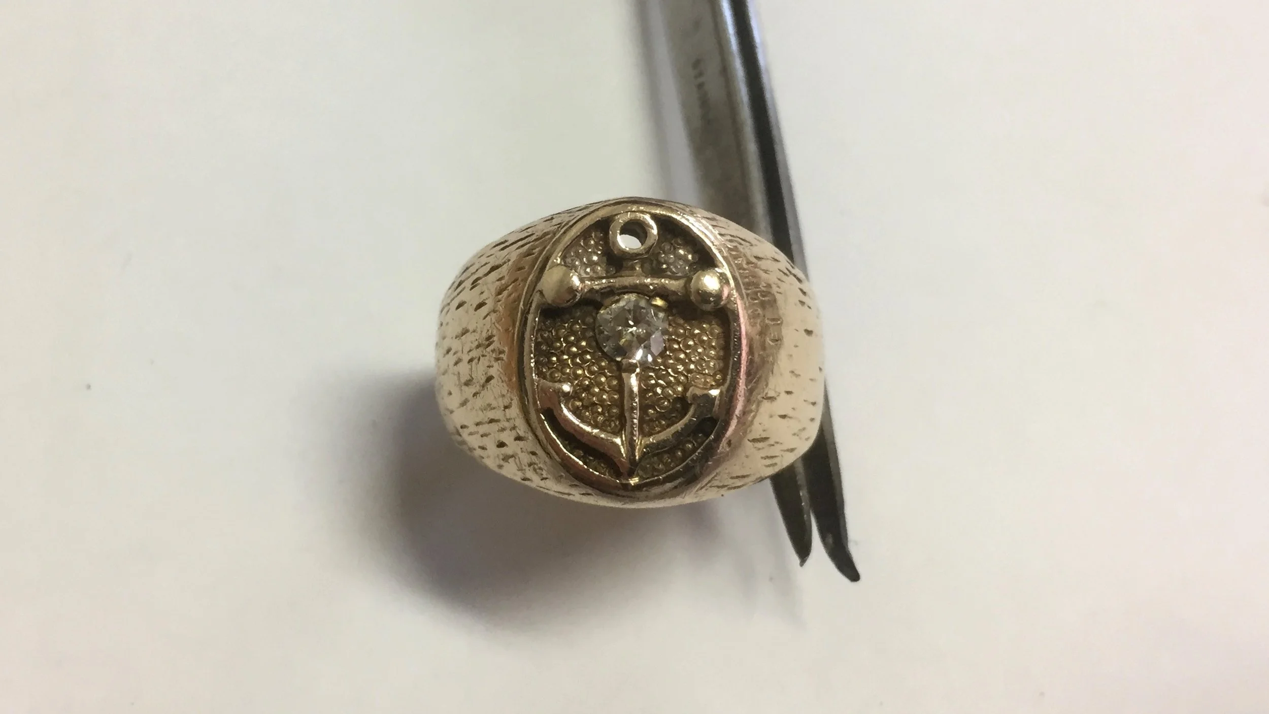 The owner of the ring works in the maritime industry.