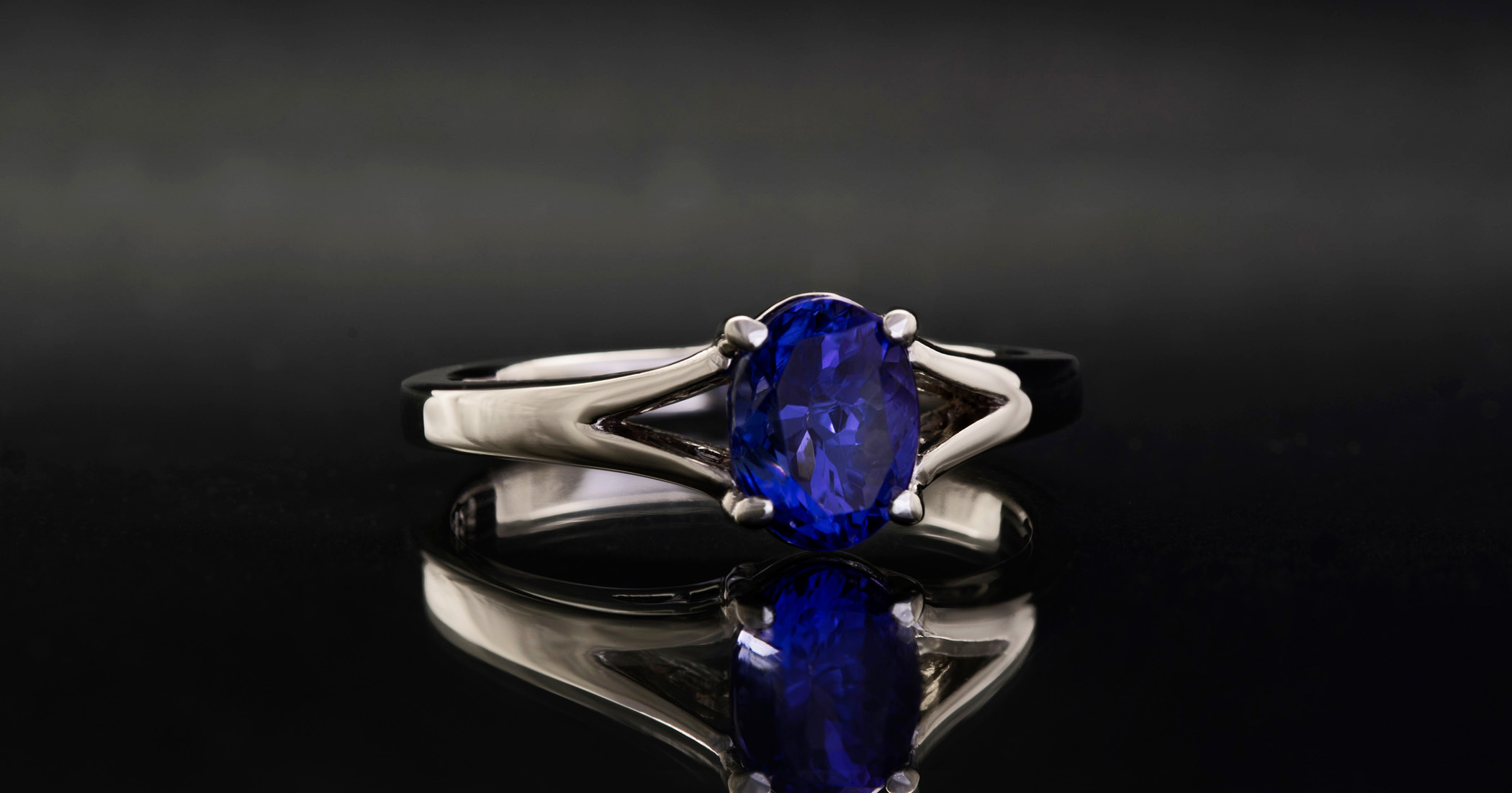  Tanzanite is a beautiful gem made popular by Tiffany. It is very delicate and does not suit most peoples everday wear.. 