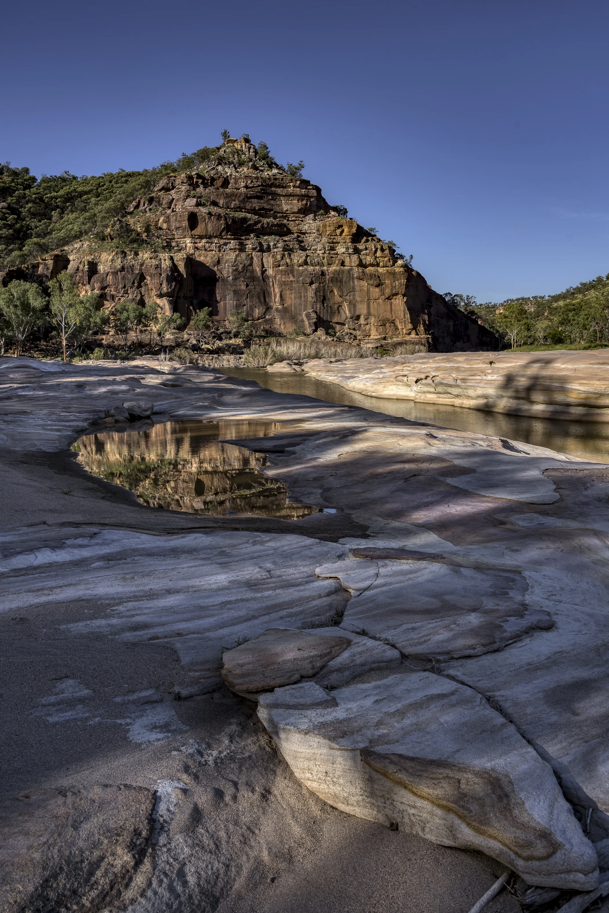 The Pyramid at Porcupine Gorge about 60klms from Hughenden.