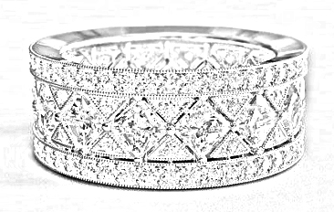 The centre pattern.