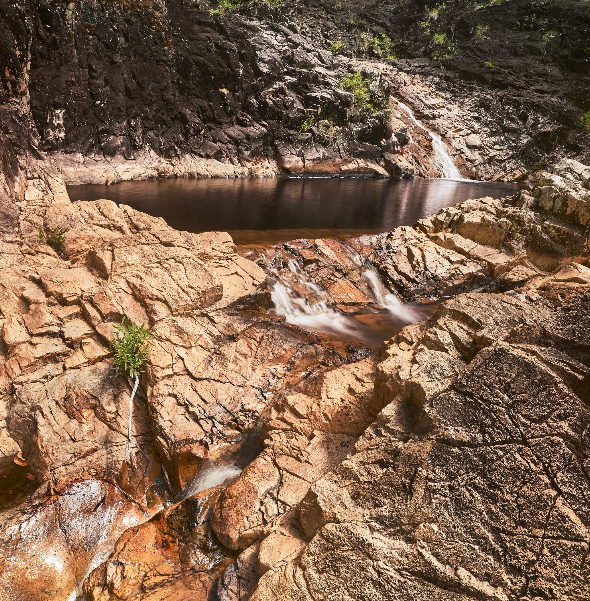Halls Falls, Herberton - Mother Nature created a big swimming pool