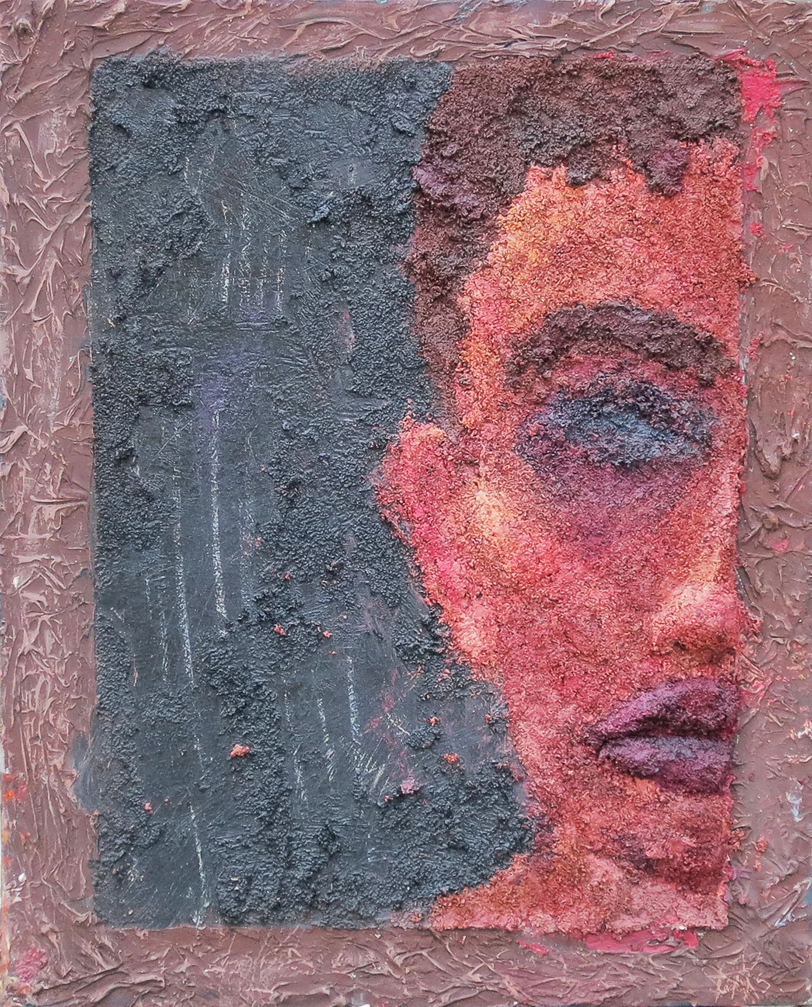 Excavated Self-Portrait (I)