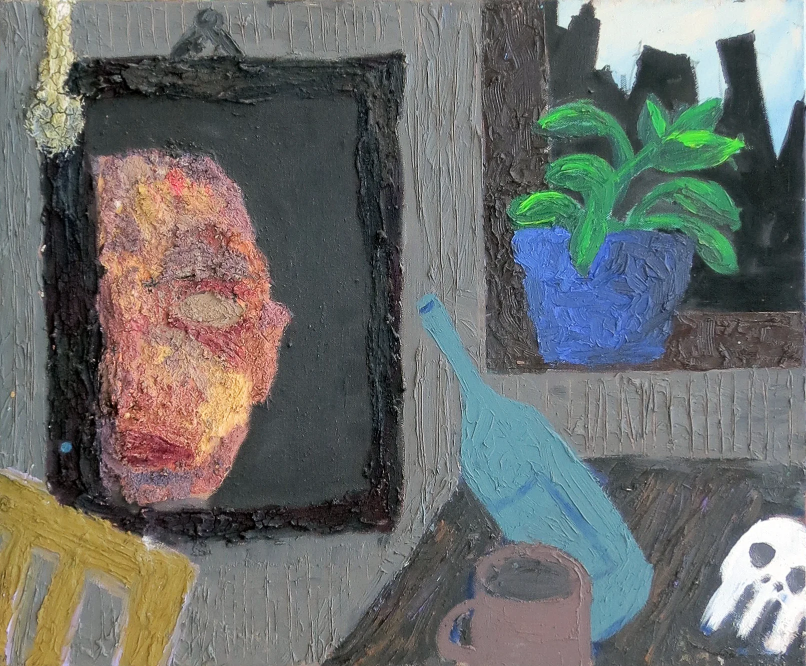 Still-Life with Self-Portrait