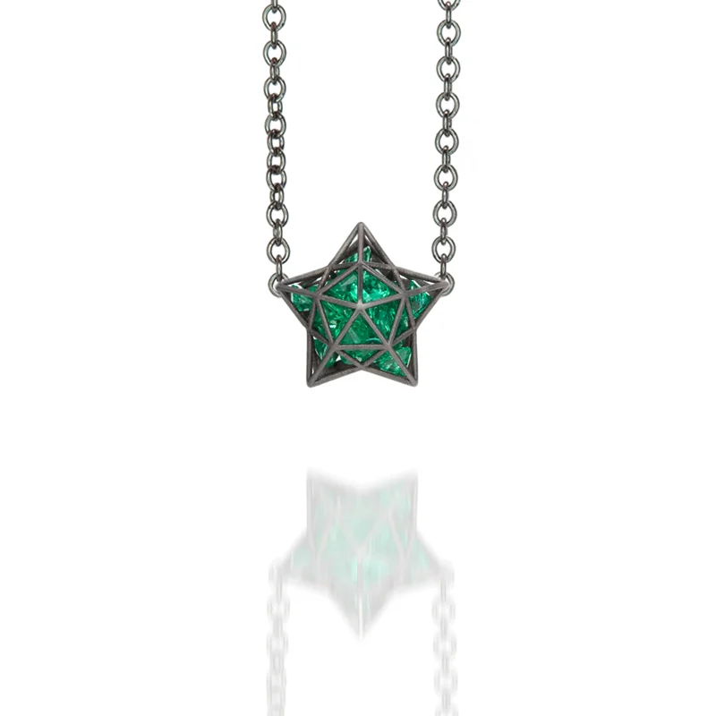 Emerald Star Pendant