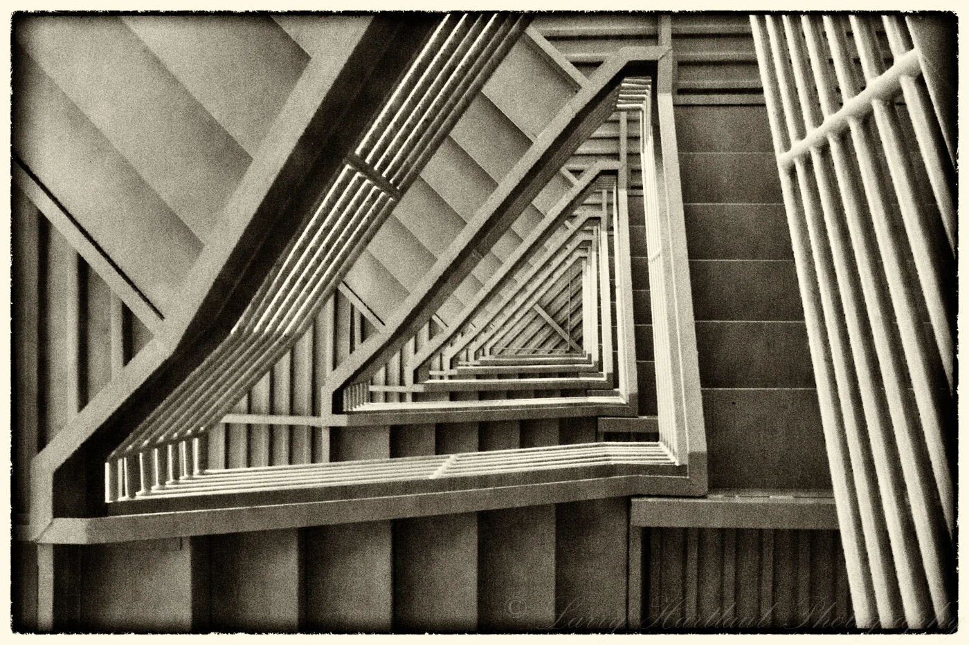 Going Down the Stairs