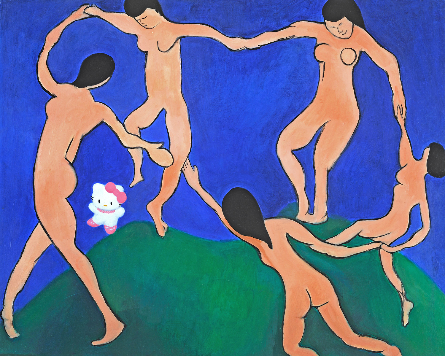 Hello Matisse (in the buff) 