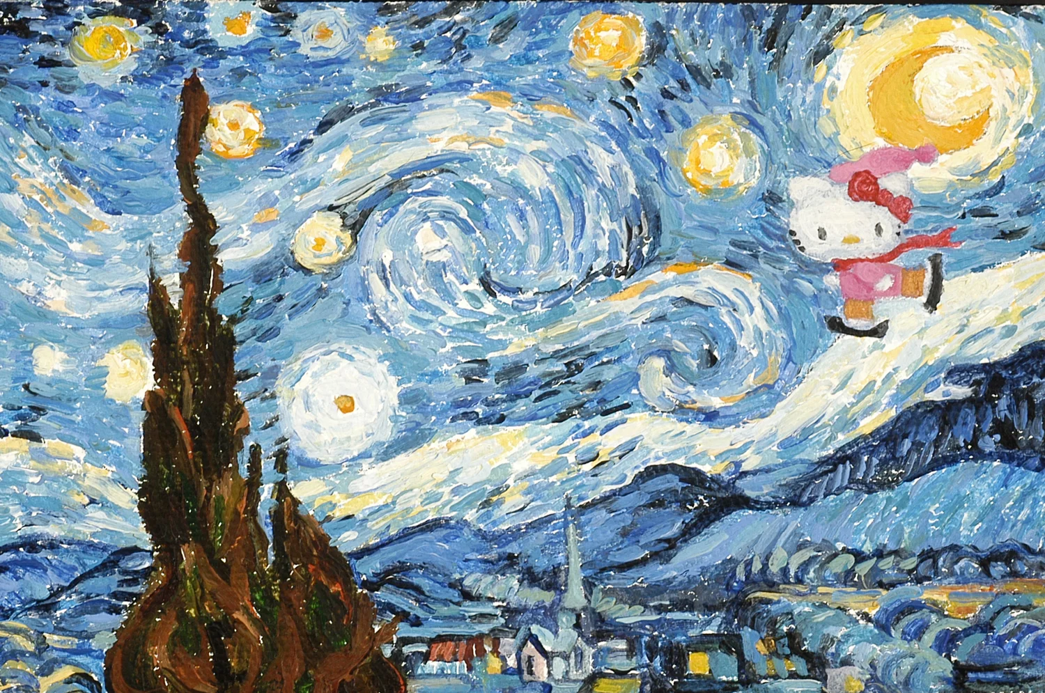 Hello Starry Night (skater)