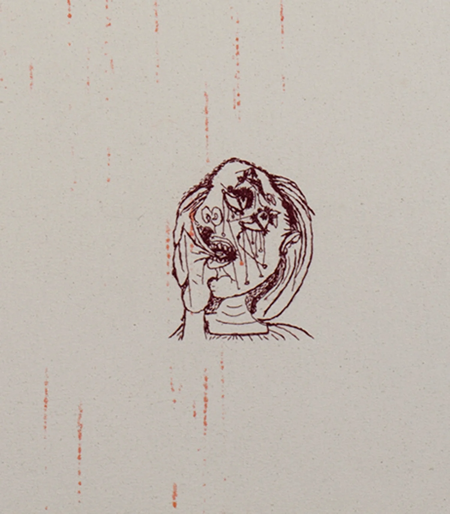 Unspeakable (guenrica sketch 12) detail