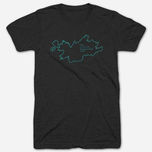 Disappointment Island T-shirt - Map