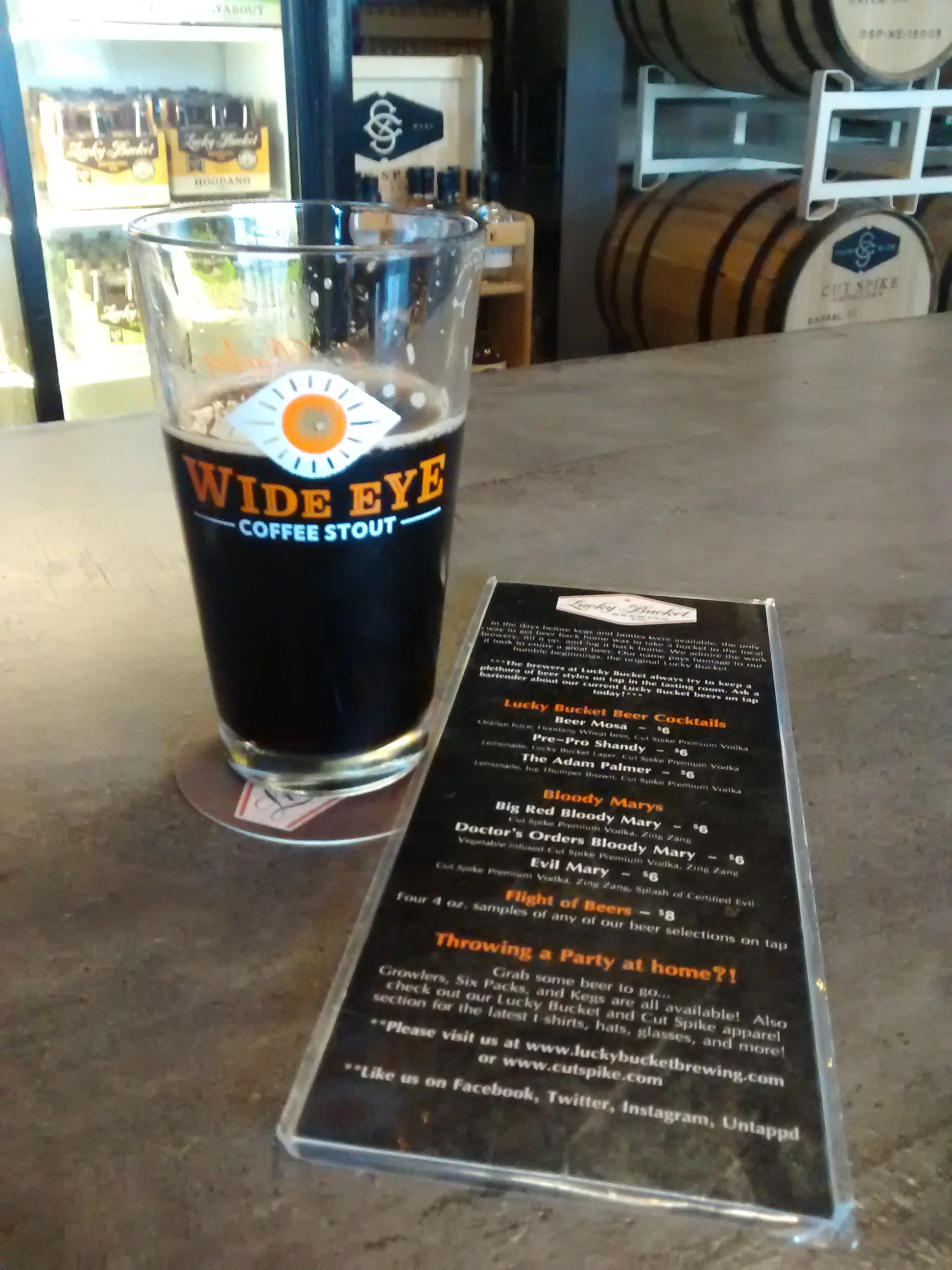 Lucky Bucket Wide Eye Coffee Stout