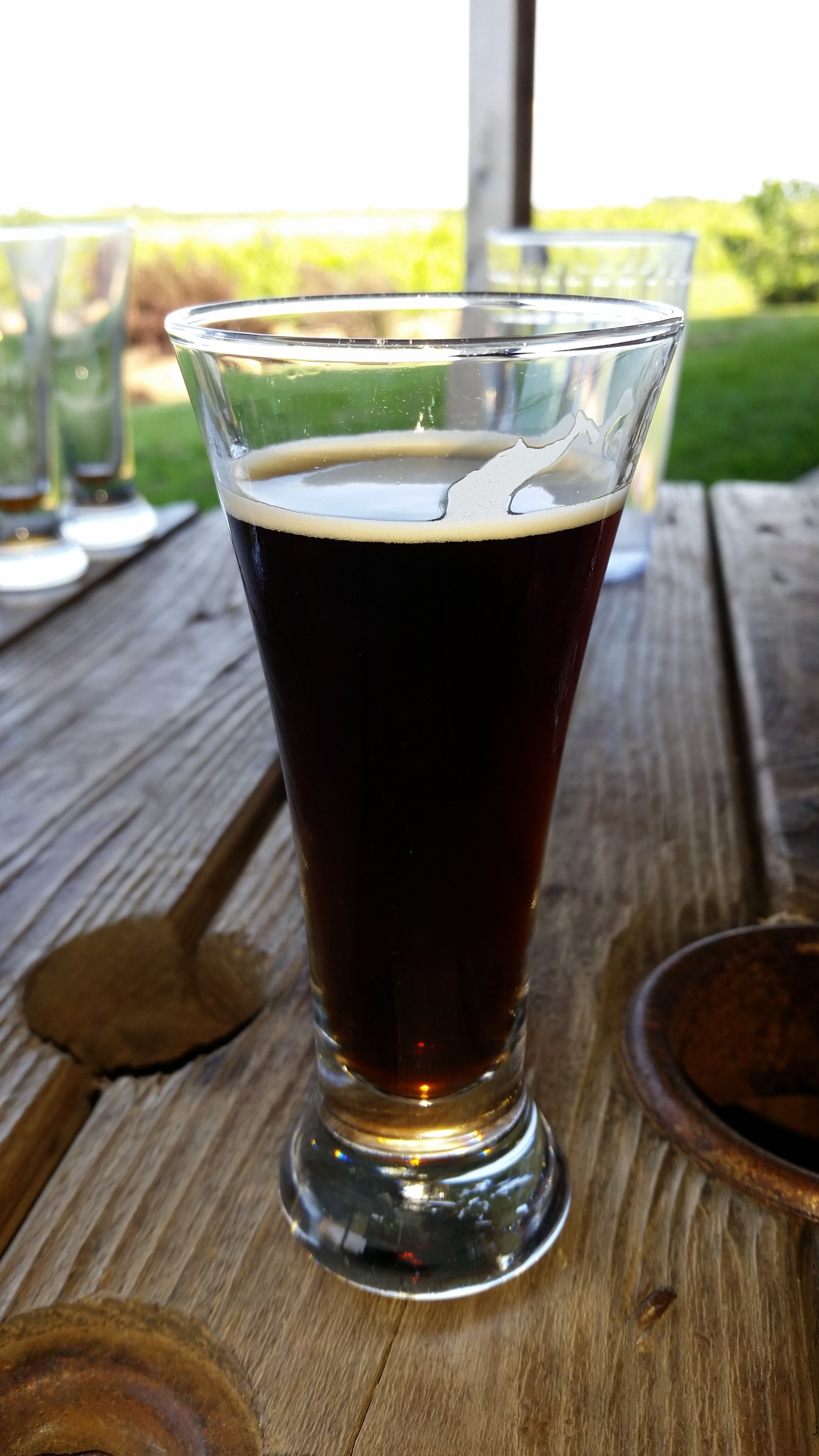 S'mores Porter full of graham cracker and vanilla notes