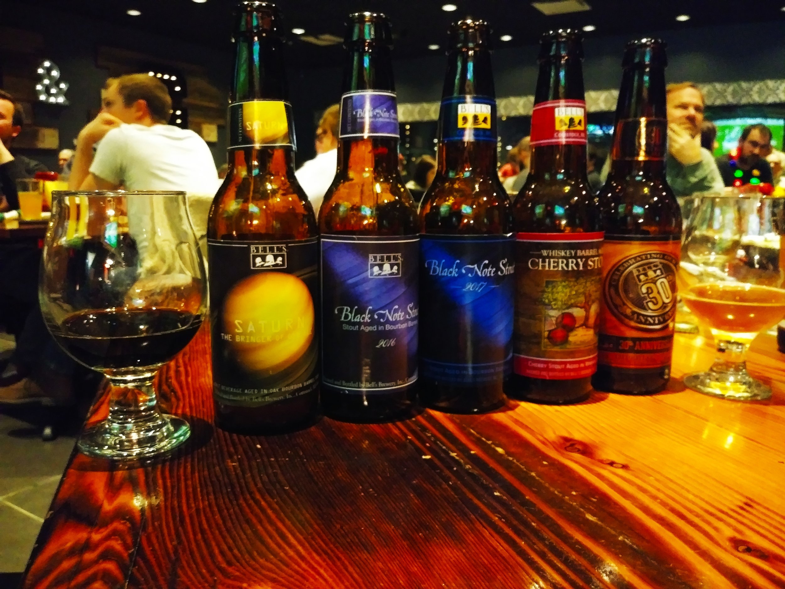A nice collection of Bell’s Brewery imperial beers.
