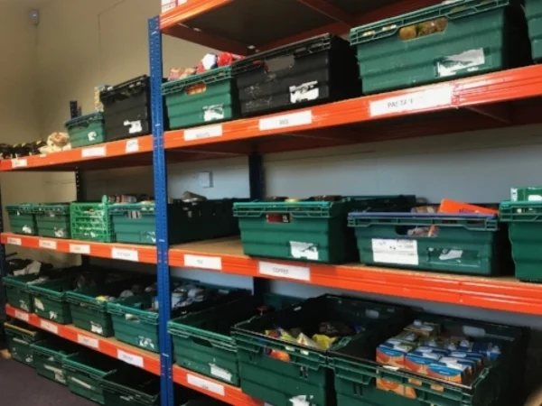 Trussell Trust Food Bank, Salford (These bins are ubiquitous)