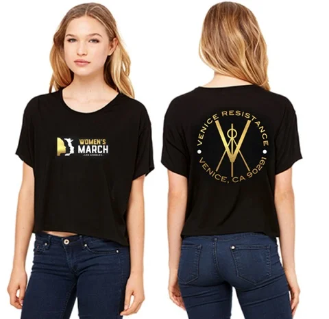 Venice Resistance Women’s March Boxy Tee