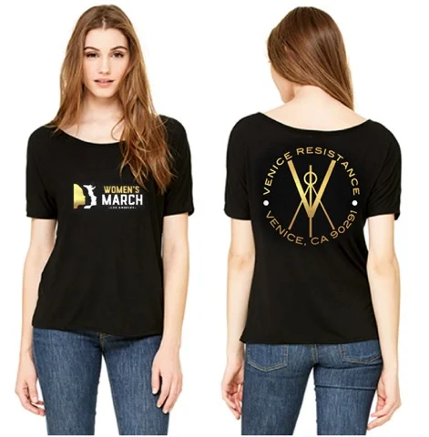 Venice Resistance Women’s March Slouchy Tee