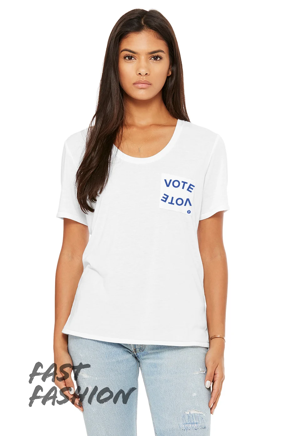 Vote Pocket Tee (Women's)