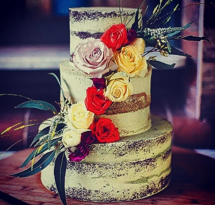 3 Tiered Wedding Cake