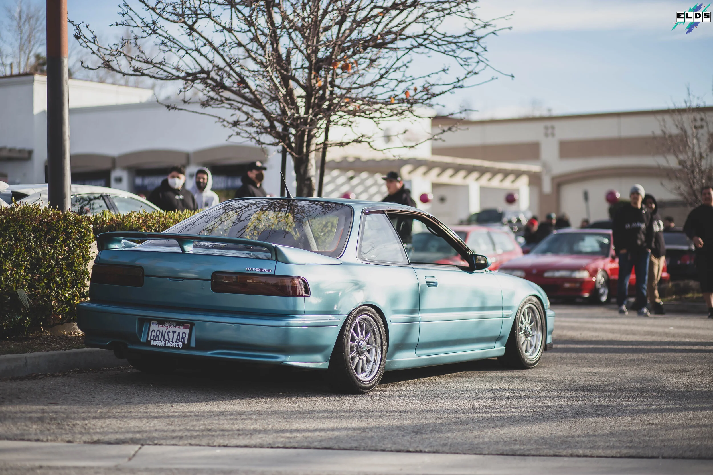 Shawn always supporting sitting nice on his new Refinished Work Emotions.