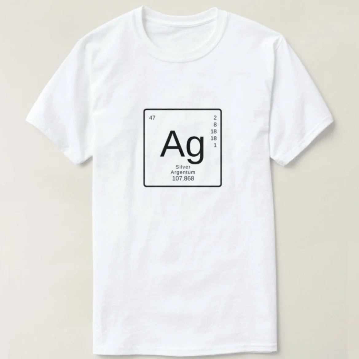Silver periodic symbol
