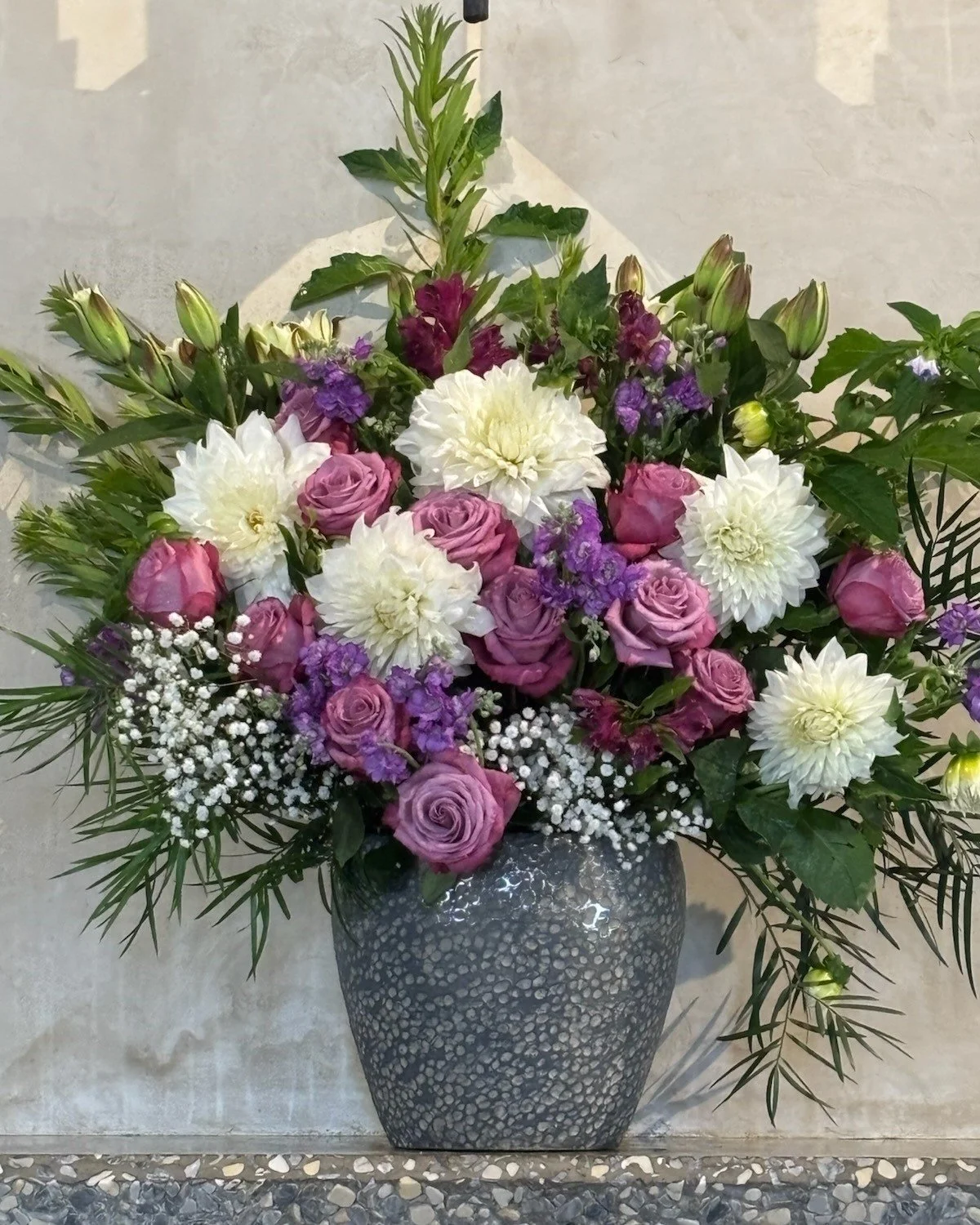 The altar flowers for this Sunday are dedicated by:
Miryam Mejia  in honor of the 12th wedding anniversary of Miryam and Charles, and
The Micalizio and Johnson families in honor of Kay Micalizio&rsquo;s birthday.