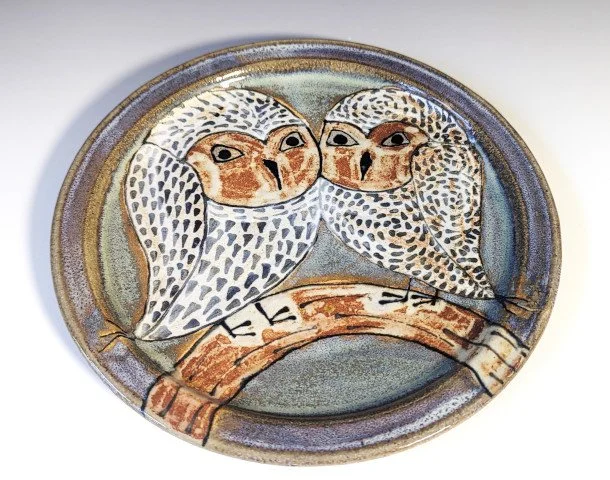 Hotz, Two Owls Dinner Plate.jpg