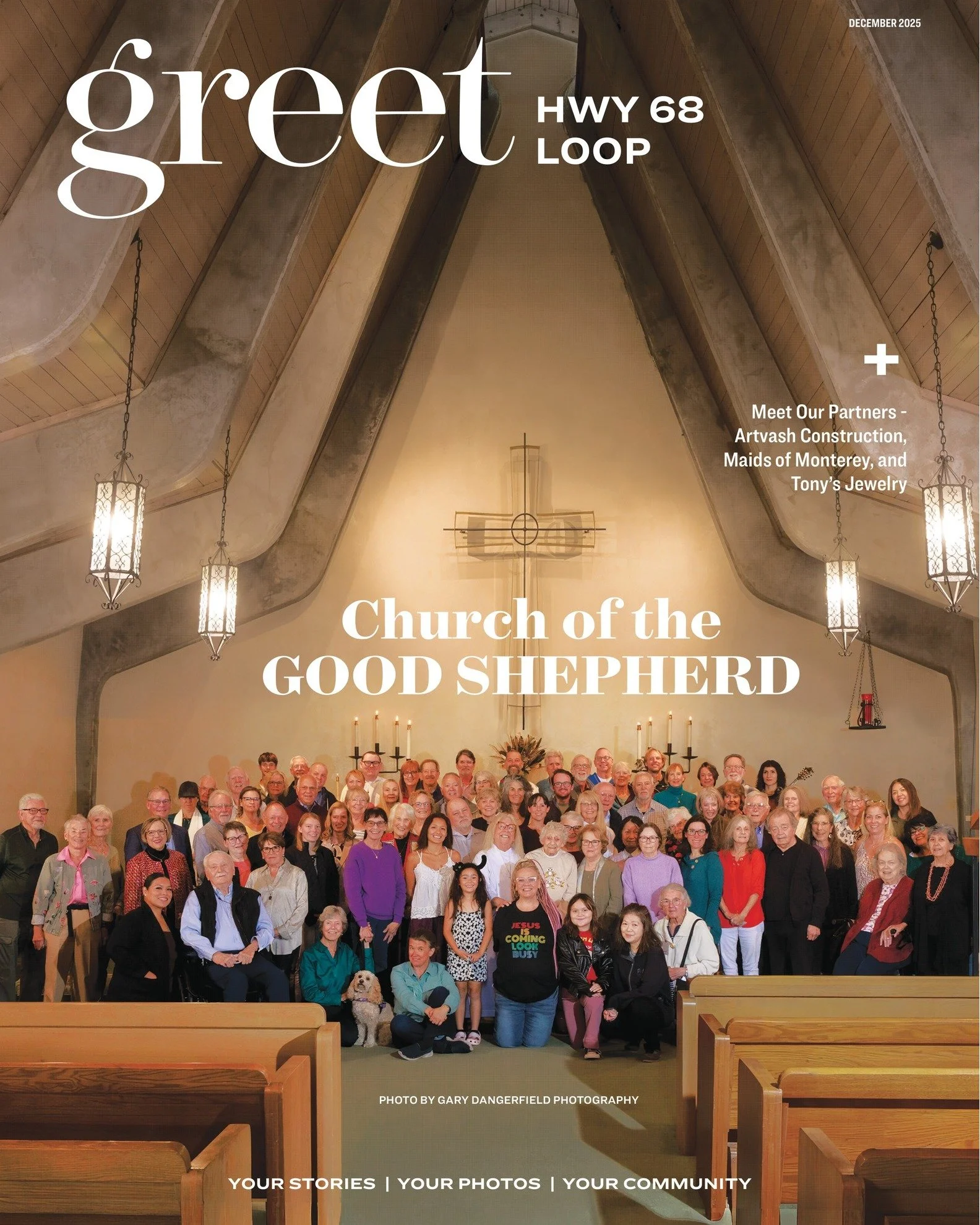Thank you to Laurie Martin (@831lauriemartin)  and Brad Martin (@bradley.martin.73113528) for the excellent article about us, The Episcopal Church of the Good Shepherd, in their Greet HWY 68 Loop Magazine (@greethwy68loop) !

Here's a full, Flipbook 