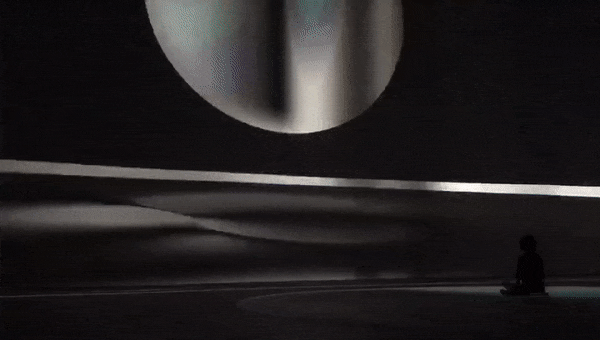 Real Final Projection In TodayArt Museum in Beijing