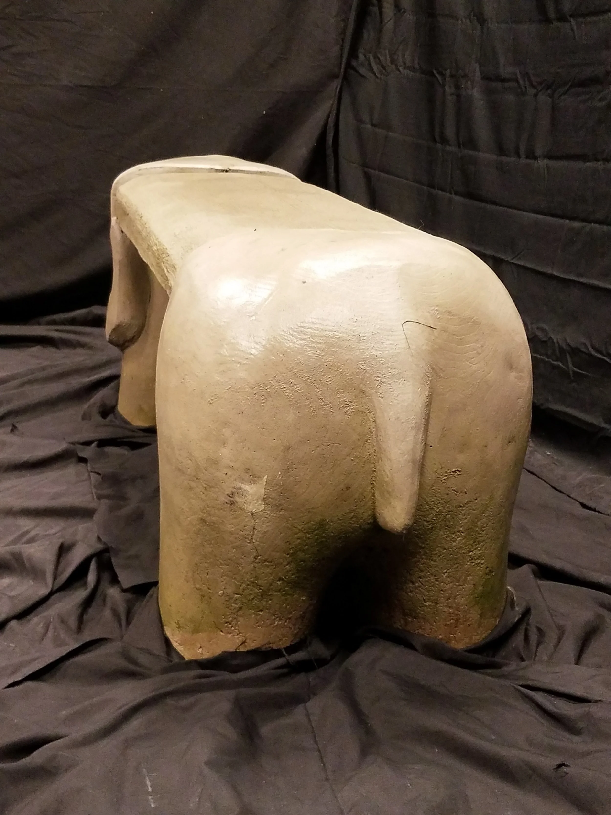 H and I Stone Casting, LLC * Benches * B04 Elephant Bench