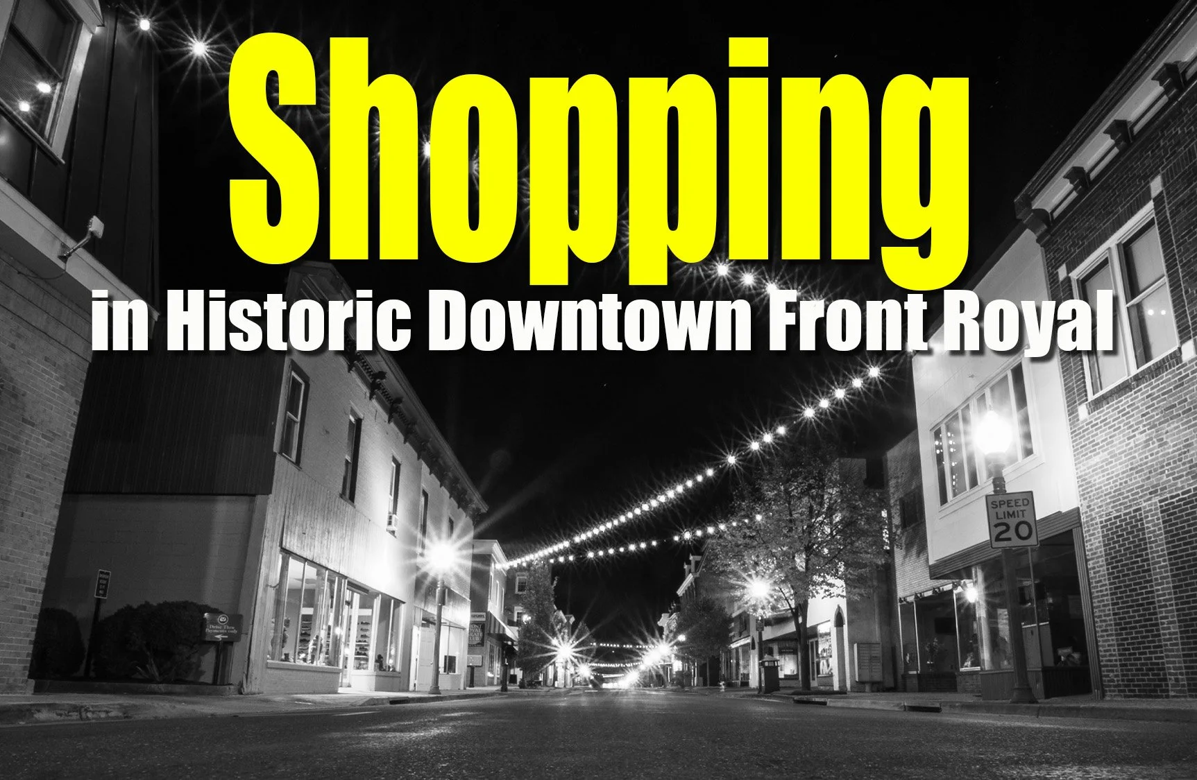 Shopping on Historic Downtown Front Royal