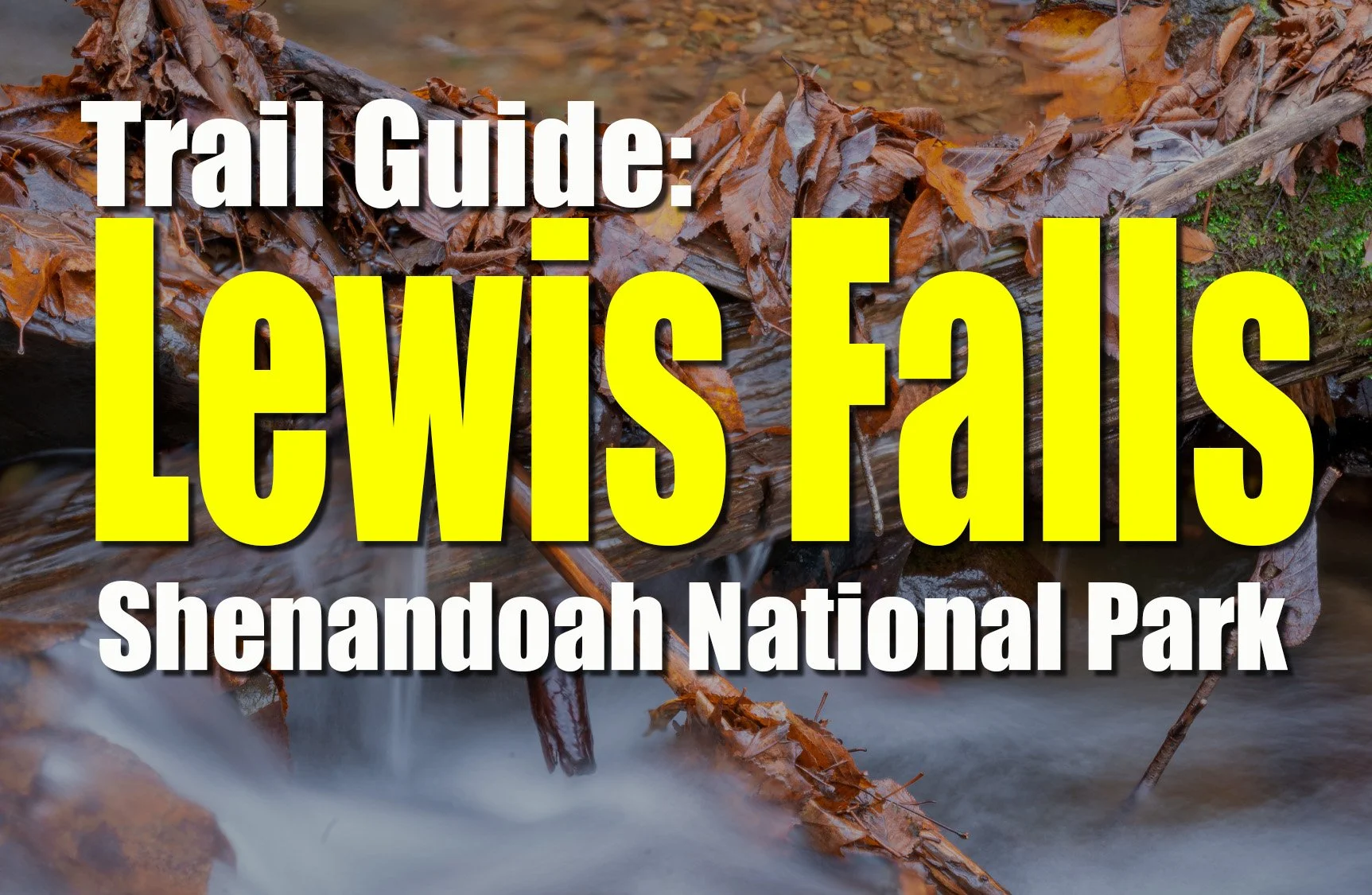 Lewis Falls Hike (Shenandoah National Park Trail Guide &amp; Waterfall Views)