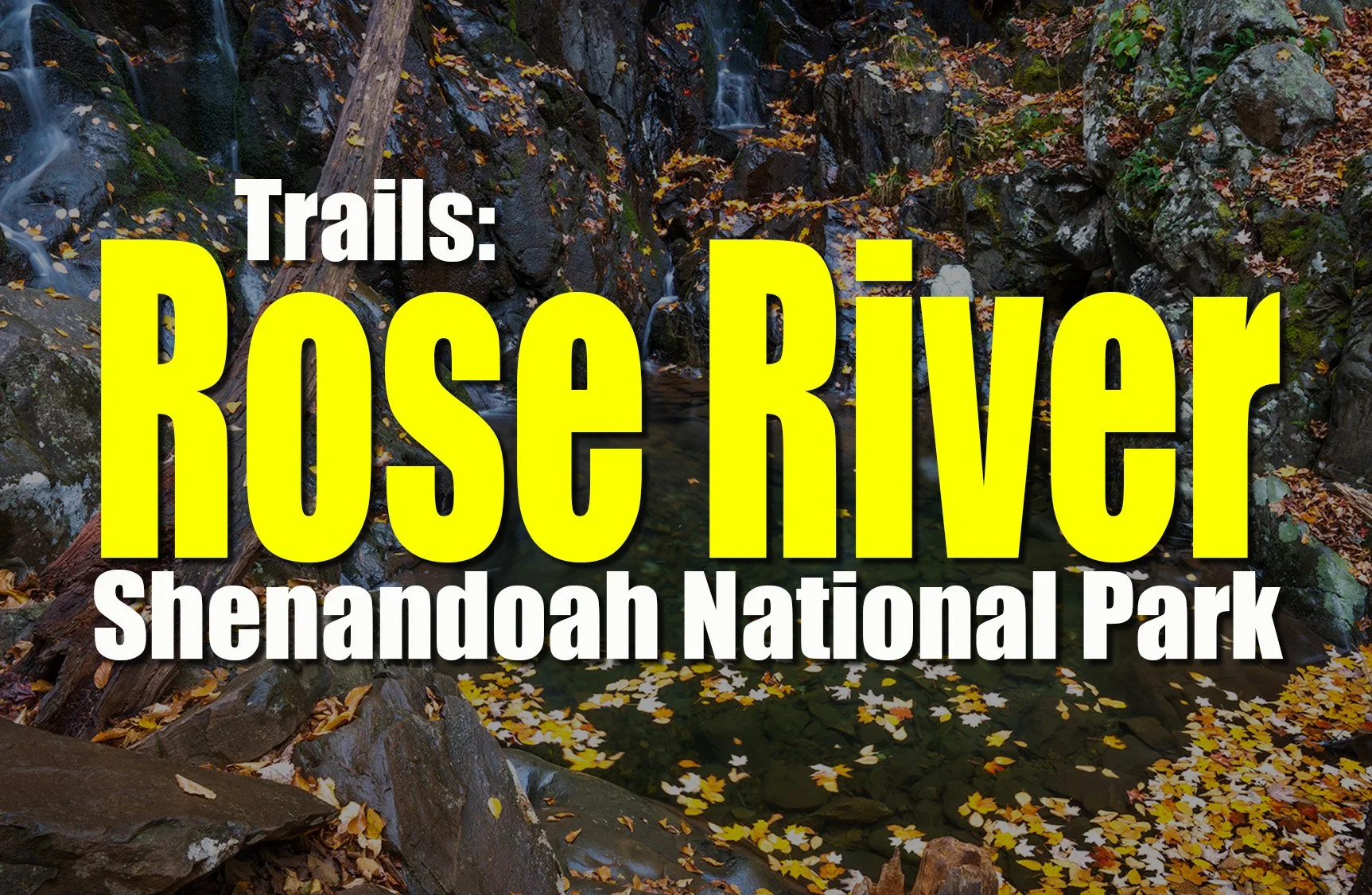 Rose River Trail Loop in Shenandoah National Park – Waterfalls, Cascades &amp; Photography
