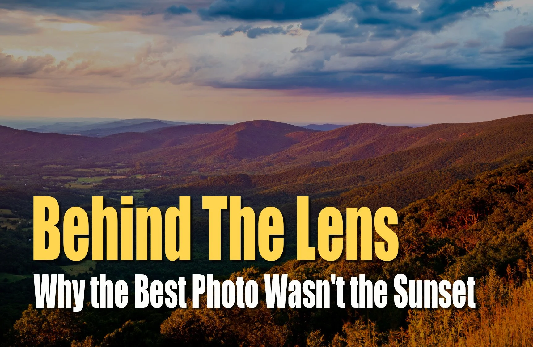 Sunset at Hogback: Why the Best Photo Wasn't the Sunset