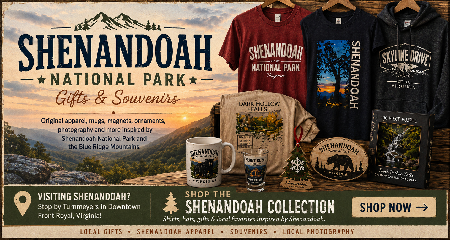 Shenandoah National Park Gifts and Souvenirs