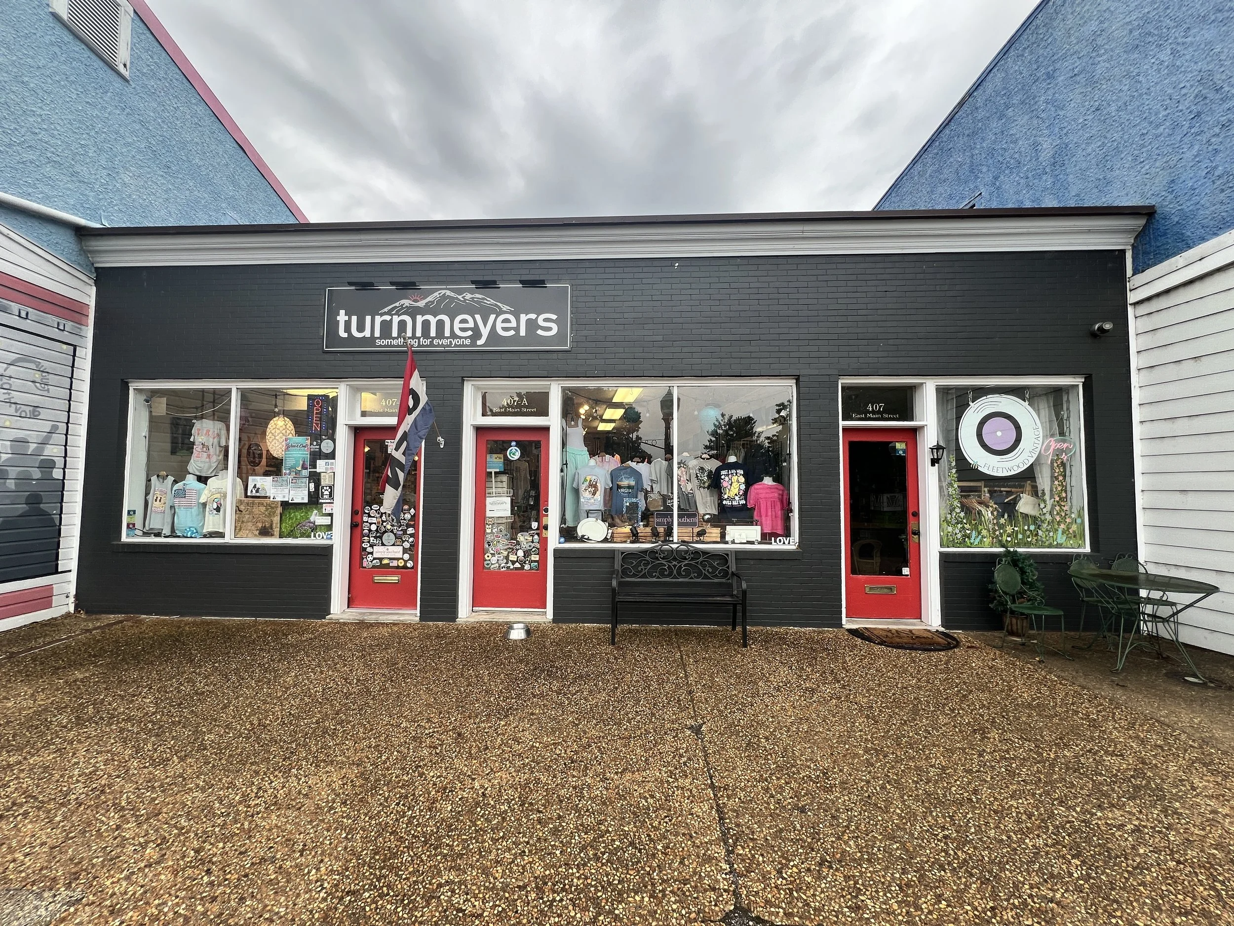 Turnmeyers on Main street in Front Royal building