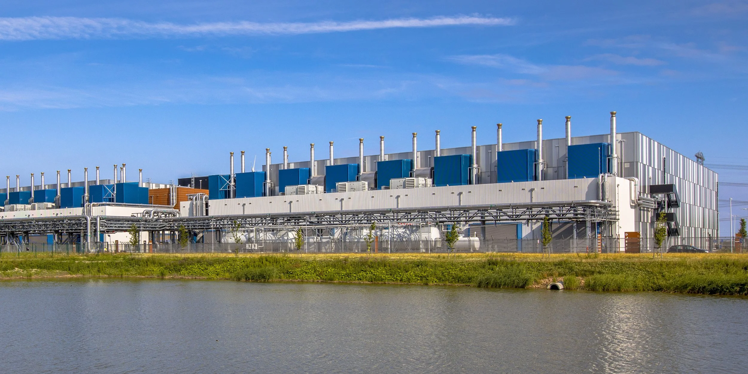 Data Center along a river