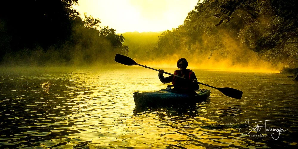 “Morning On The Shenandoah” Fine Art Photography by Scott Turnmeyer on the Shenandoah River and taken with an Iphone