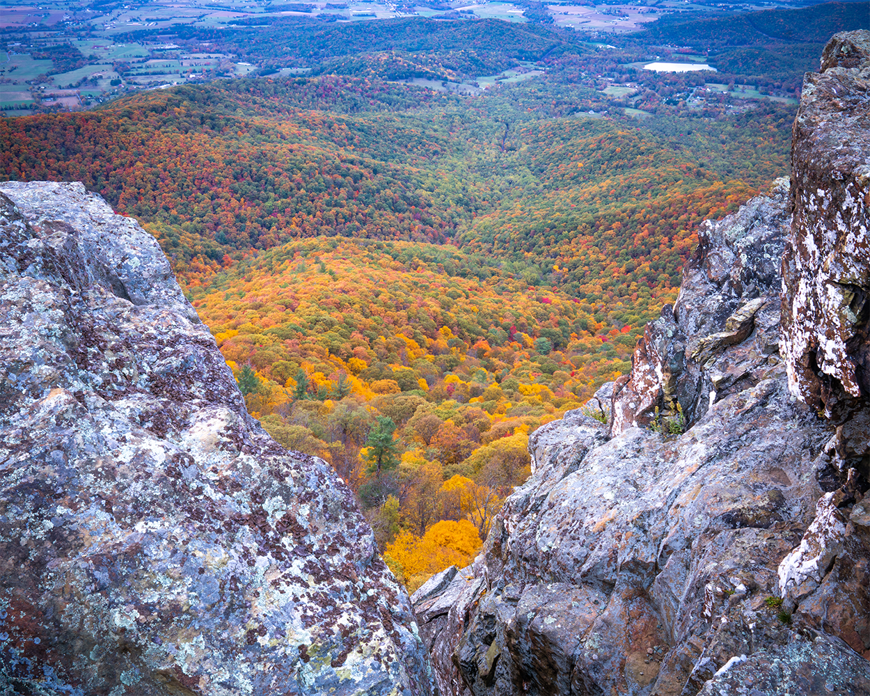 Little Stony Man overlook in Shenandoah National Park