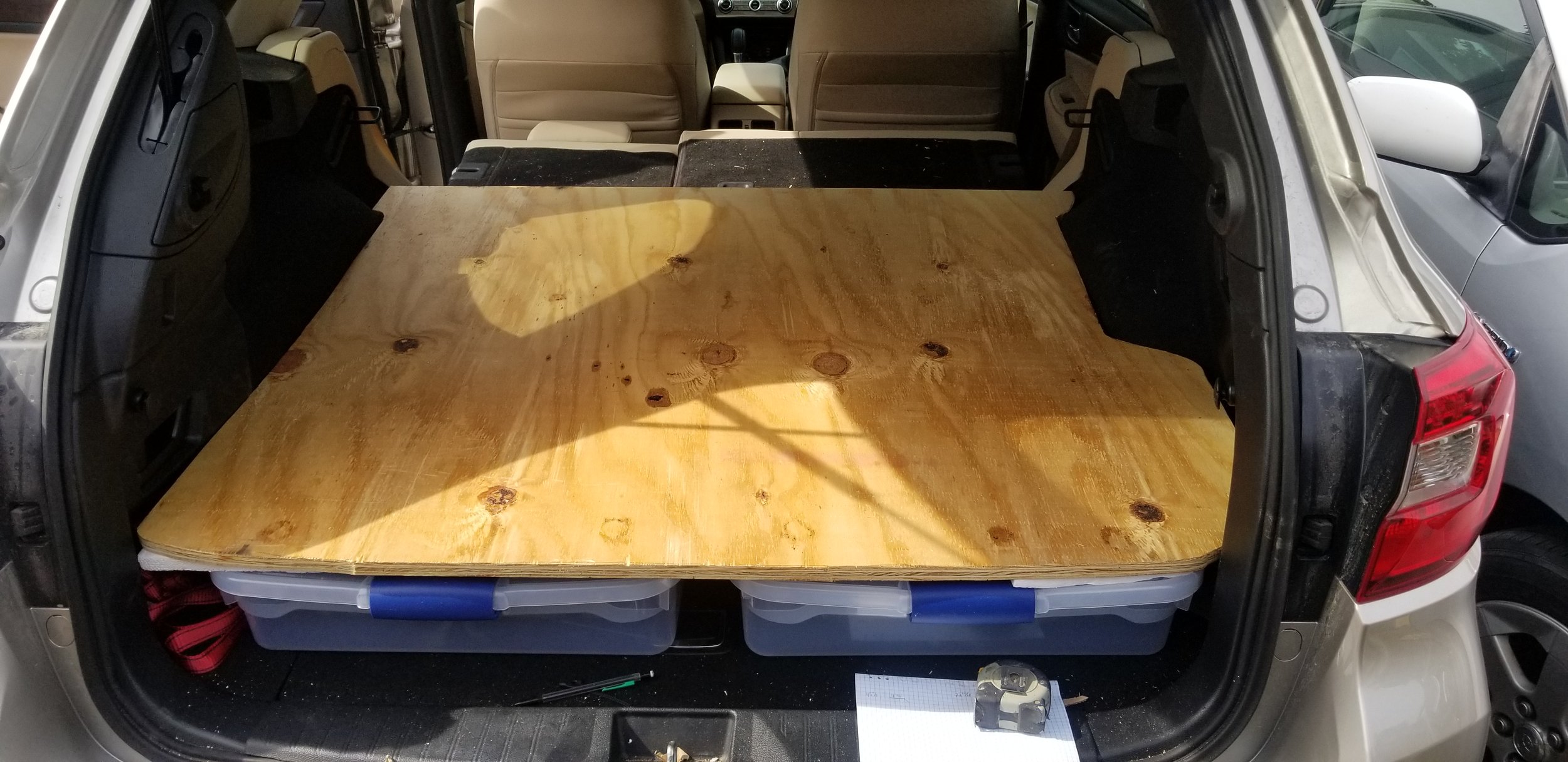 Trunk Panel inserted