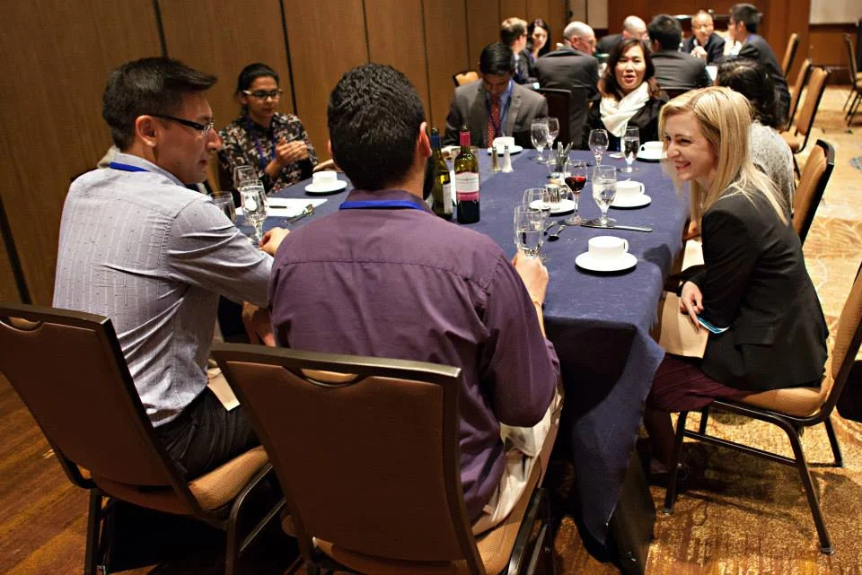 Changing conference seating based on attendees can increase engagement. 