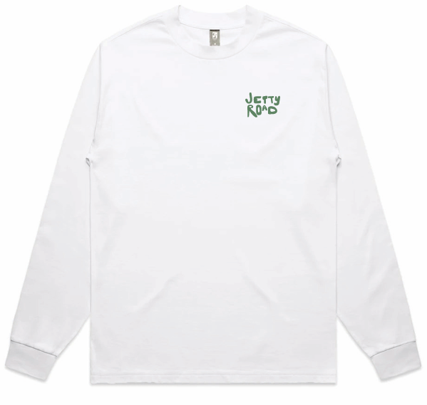 Long Sleave Tee in White